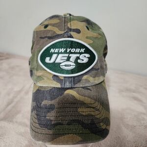 47 Brand NY JETS Camouflage Adjustable Hat. Excellent Condition.